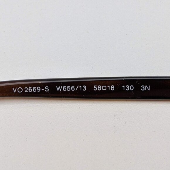 🕶️Made in Italy! Vogue VO2669-S W656/13 Sunglasses 58/18 130 /KAO119🕶️​ - Picture 3 of 6
